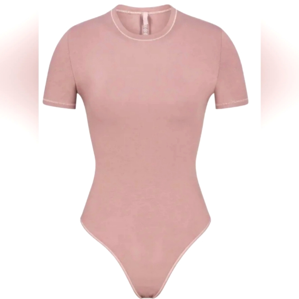 SKIMS Cotton Jersey T-shirt bodysuit